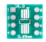 20x SOP8 SO8 SOIC8 TSSOP8 MSOP8 0.65mm 1.27mm to DIP8 2.54mm Adapter PCB YXQ - immagine 3