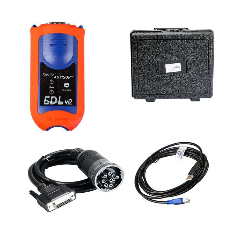 Service Advisor EDL V2 John Deere Electronic Data Link Truck Diagnostic Kit with V5.3.225 Software 1 Service Advisor EDL V2 John Deere Electronic Data Link Truck Diagnostic Kit with V5.3.225 Software - 画像 (1)