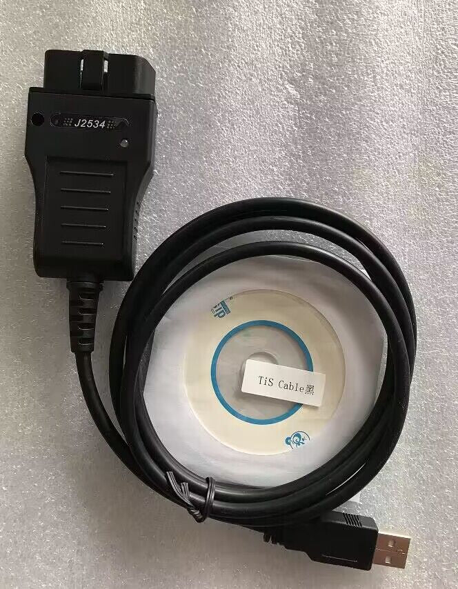 TIS Diagnostic Cable For Toyota Supports Diagnostics And Active Tests Cable OBD2 Diagnostic Cable 1 TIS Diagnostic Cable For Toyota Supports Diagnostics And Active Tests Cable OBD2 Diagnostic Cable - immagine 1