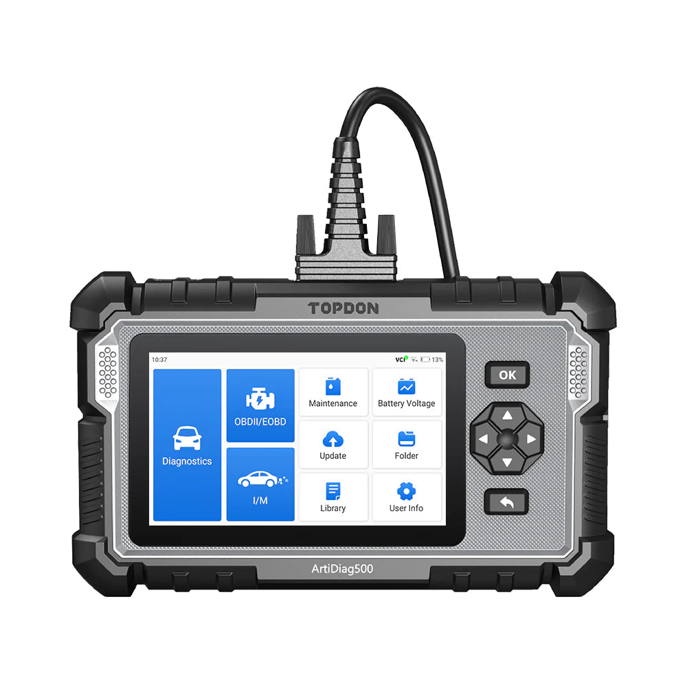 TOPDON ArtiDiag500 Diagnostic Scan Tool 2024 Version Support AutoVIN Battery Test 6 reset functions 1 TOPDON ArtiDiag500 Diagnostic Scan Tool 2024 Version Support AutoVIN Battery Test 6 reset functions - الصورة 1