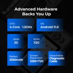 ⁦TOPDON ArtiDiag500 Diagnostic Scan Tool 2024 Version Support AutoVIN Battery Test 6 reset functions⁩ - الصورة ⁦7⁩