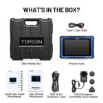 TOPDON Phoenix Nano Full Systems OE-Level Diagnostic Tool with ECU Coding 2 Years Update - Image 5