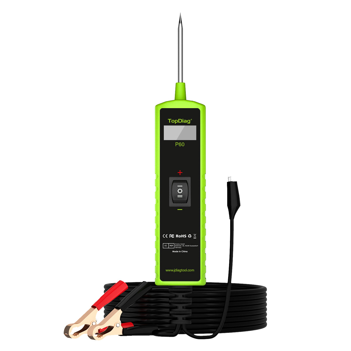 TopDiag P60 Automotive Circuit Tester Diagnostic Diode Detector 1 TopDiag P60 Automotive Circuit Tester Diagnostic Diode Detector - Imagem 1
