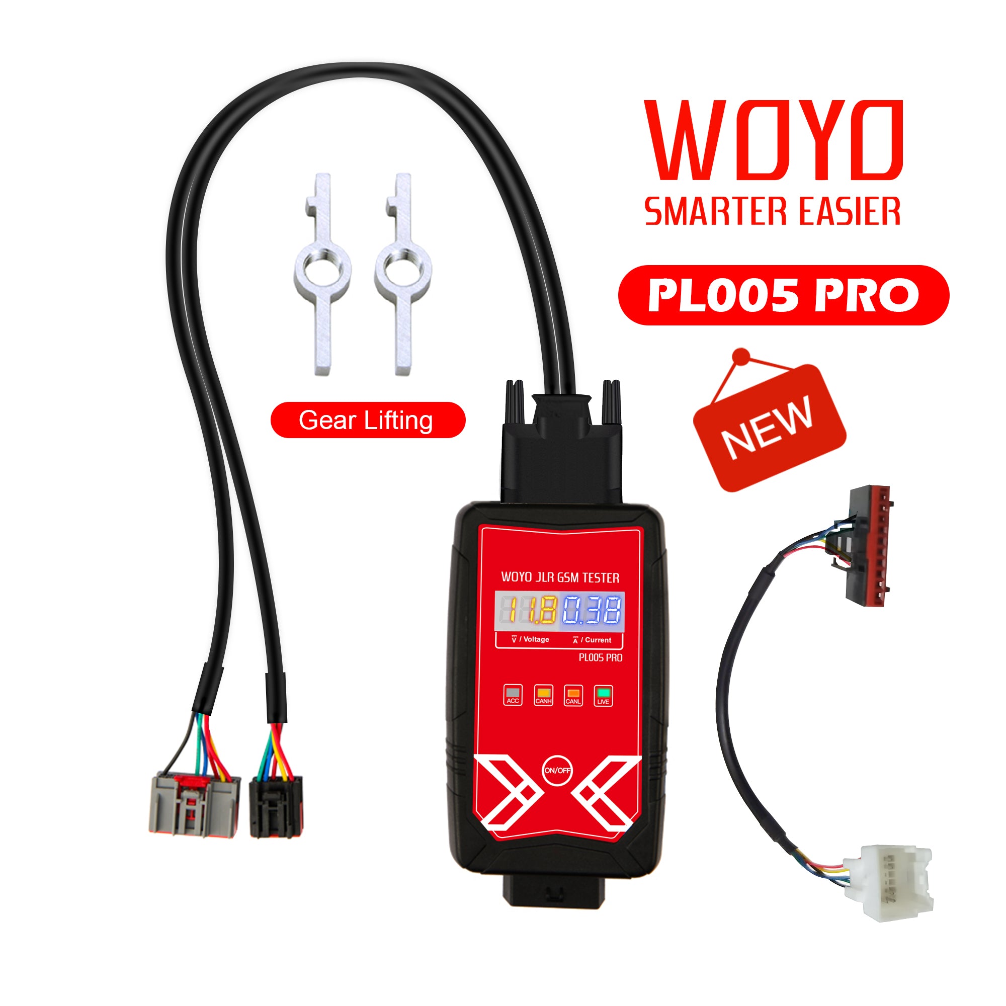 Transmission Gear Shift Module Tester WOYO PL005 PRO for Land Rover & Jaguar 1 Transmission Gear Shift Module Tester WOYO PL005 PRO for Land Rover & Jaguar - Image 1