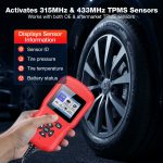 VXDAS TPMaster TPMS Programming Tool & OBD2 Scanner Bundle (Includes 4 Universal Sensors) - 画像 (6)