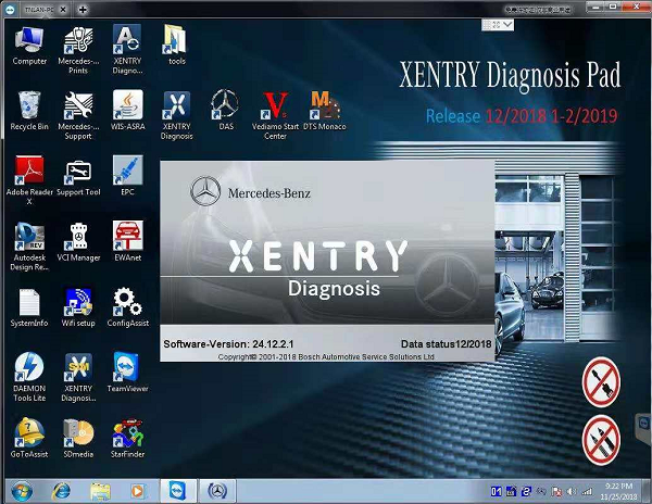 V2018 12 Mercedes C4 Star Diagnostic Xentry softwaer 9 jpg - admin