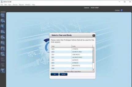 Chrysler Diagnostic Software V6.15.188 CDA software Supports all Chrysler Dodge Jeep to the latest cars to the 2024