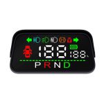 HUD Head-up Display For Tsla Model 3 Model Y Speed Turn Signal Power Car Air Code Meter