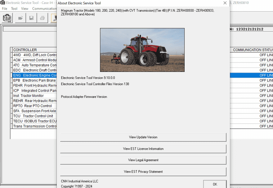 V9.9 version EST software for CNH DPA5 1 V9.9 version EST software for CNH DPA5 - Image 1