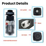 Diesel Heater 5KW All In One Car Heater with Remote Control and LCD - Image 3
