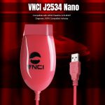VNCI J2534 Nano Compatible with J2534 Passthru & ELM327 Diagnose J1979 Compatible Vehicles Switch Mode Automatically - Imagen 2
