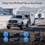 VXDAS Wireless Solar TPMS Tire Pressure Monitoring System with 4 Sensors & 4 Alarm Modes - immagine 2