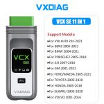 VXDIAG VCX SE DOIP Full Brands for JLR HONDA G-M V-W FORD MAZDA TOYOTA Subaru VOLVO BM-W BENZ PIWIS II – Bild 2