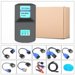 VXSCAN H90 J2534 Diesel Truck Diagnose Interface And Software With All Installers Diagnose Engines Transmissions ABS Instrument