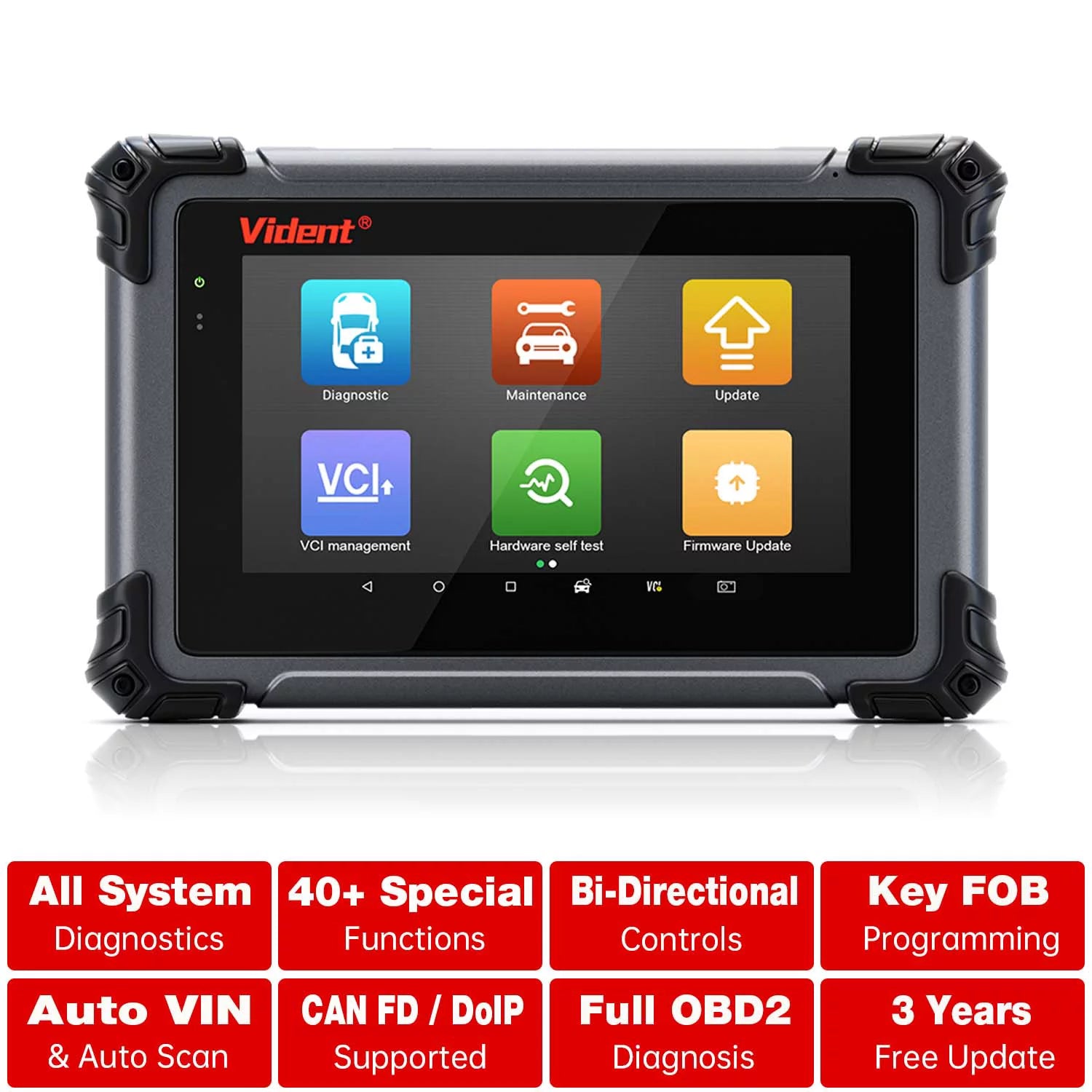 Vident iSmart800 Pro All System Diagnostic Scanner 40 Service 1 Vident iSmart800 Pro All System Diagnostic Scanner 40 Service - Imagen 1