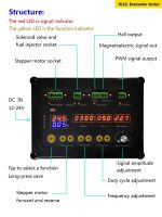 W10 Agricultural Repair Tool Test Drive Device Truck Agricultural Repair Tool for Diesel Injector Stepper, Motor Stepper Urea Pump Solenoid Valve Truck ,Excavator - immagine 3