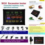 W10 Agricultural Repair Tool Test Drive Device Truck Agricultural Repair Tool for Diesel Injector Stepper, Motor Stepper Urea Pump Solenoid Valve Truck ,Excavator - immagine 2