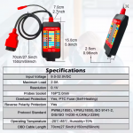 WOYO CTB007 PRO 12V/24V OBD2 Breakout Box - Professional ECU Test & CAN Tester - Imagem 2