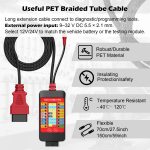 WOYO CTB007 PRO 12V/24V OBD2 Breakout Box - Professional ECU Test & CAN Tester - Imagem 4