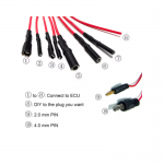 WOYO CTBC001 8-Way ECU Breakout Leads For Automotive Diagnostic Oscilloscope Line Cable DIY Connection - 画像 (2)