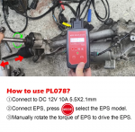 WOYO PL078 EPS Tester For Land Rover For Jaguar Steering Wheel Motor Detector - Image 6