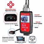 WOYO MOTO002 KOMBI Diagnostic Tool Offline Testing Device for BMW Motorcycle ECU Modules & TFT Displays - Image 2