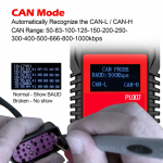 WOYO PL007 Multi-Protocol Signal Tester (CAN/LIN/PWM) & CAN Bus Analyzer With Baud Rate/ID Data Decoding And Auto-Polarity Detection For CAN-H/CAN-L - Imagem 3