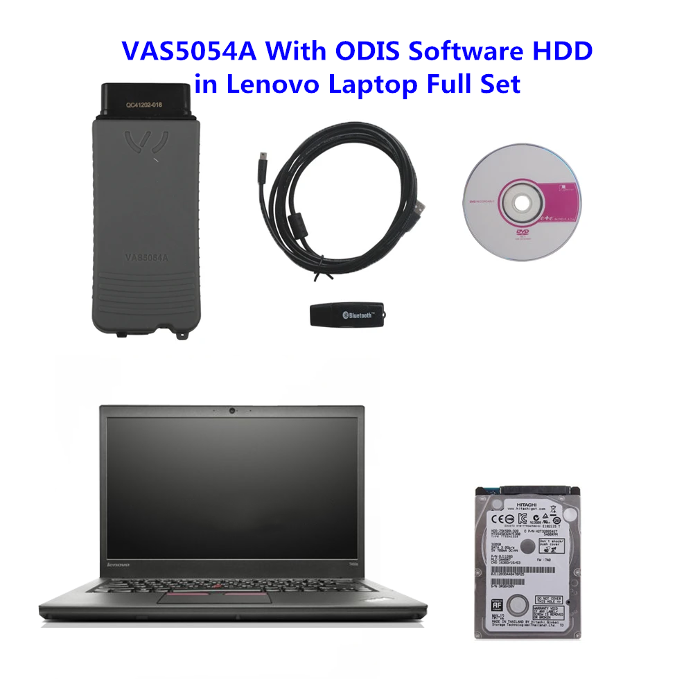 V-AS 5054 VAG Diagnostic Tool with Lenovo T430 Laptop Installed ODI-S Software V25.03 Completed Ready to Use 1 V-AS 5054 VAG Diagnostic Tool with Lenovo T430 Laptop Installed ODI-S Software V25.03 Completed Ready to Use - الصورة 1