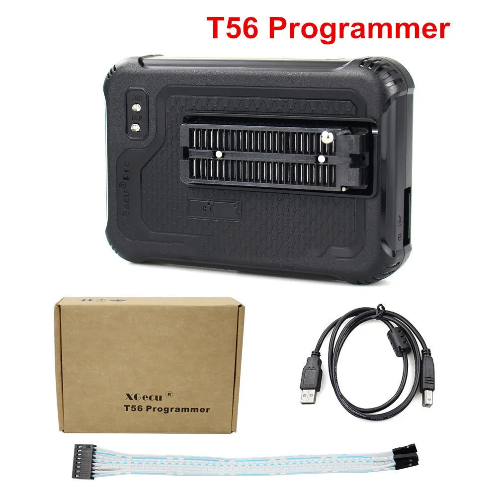 XGecu T56 Universal Programmer +51 Adapters for SPI NAND Flash/EMMC 1 XGecu T56 Universal Programmer +51 Adapters for SPI NAND Flash/EMMC - Image 1