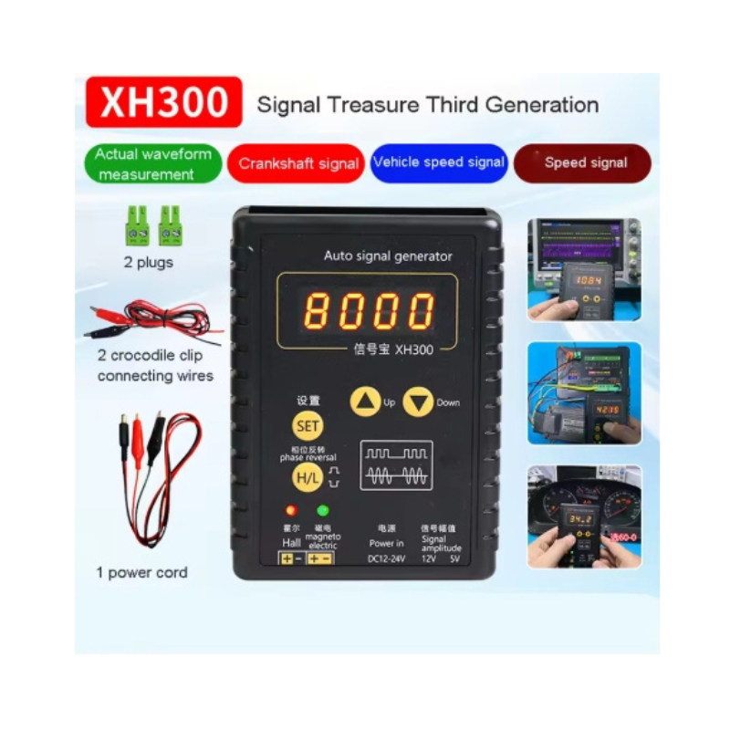 XH300 Signal Treasure 3rd Gen Automotive Sensor Simulator & Signal Generator (12V-24V)for Wide Voltage Diagnostics 1 XH300 Signal Treasure 3rd Gen Automotive Sensor Simulator & Signal Generator (12V-24V)for Wide Voltage Diagnostics - الصورة 1