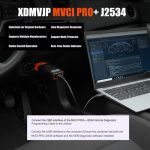 XHORSE MVCI PRO+ XDMVJP J2534 Passthru Cable Vehicle Diagnostic Programming Cable - Image 10