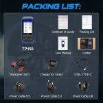 XTOOL TP150 OBD2 Tire Pressure Monitoring System Diagnostic Tool - immagine 2