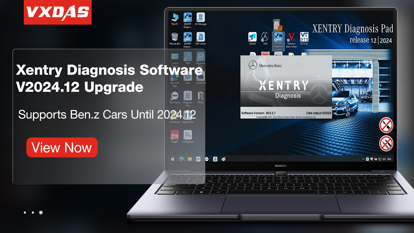 Xentry Diagnosis Software V2024.12 for Ben.z Cars - admin