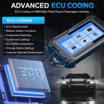 ⁦Xtool InPlus IP500 Car Diagnostic Tool For B-MW/ Mini/ Rolls-Royce Full system diagnosis with CAN FD⁩ - الصورة ⁦4⁩