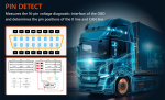 Xtruck HD19 Heavy Duty Diesel Truck Diagnostic Scanner - All-in-One Diagnostic Solution for Commercial Vehicles - Imagem 10