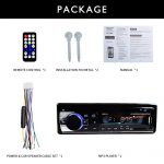 MP3 Player FM Radio Car Audio Stereo Music USB SD Bluetooth Digital with In Dash AUX Input Slot – Image 6