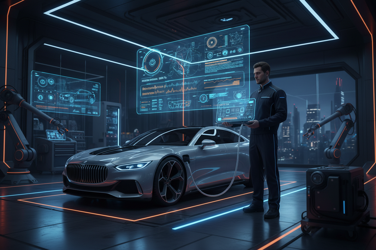 ai automotive diagnostic shop banner - admin