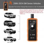 VXDAS EL-50448 TPMS Relearn Tool EL 50448 TPMS Reset Tool for G-M/Opel TPMS Senser Replacement - 画像 (2)
