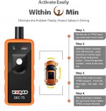 VXDAS EL-50448 TPMS Relearn Tool EL 50448 TPMS Reset Tool for G-M/Opel TPMS Senser Replacement - 画像 (4)