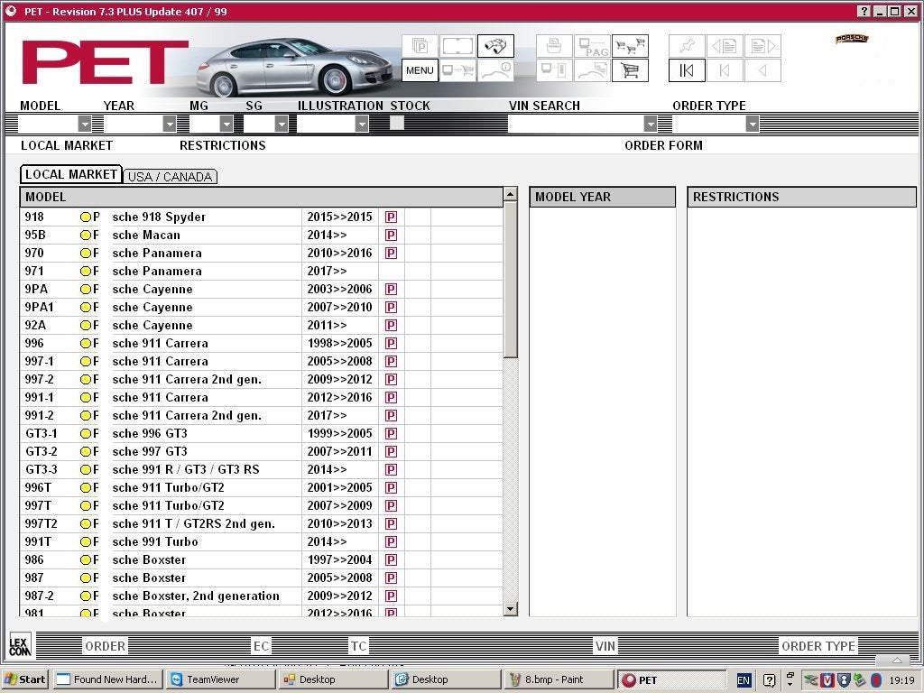 piwis 2 software for Porsche PET 1 - admin