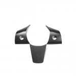 Model 3 / Y Steering Wheel Middle Trim Cover - Carbon Fiber Interior Mods - Imagen 2