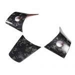 Model 3 / Y Steering Wheel Middle Trim Cover - Carbon Fiber Interior Mods - Imagen 8