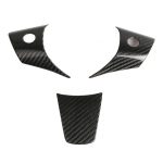 Model 3 / Y Steering Wheel Middle Trim Cover - Carbon Fiber Interior Mods - Imagen 9